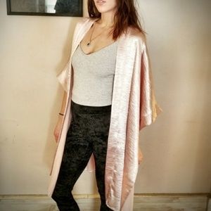 Long rose duster